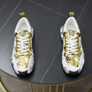 1:1 Versace Cowhide Sneakers