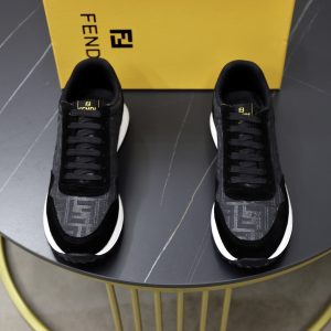 Luxury Fendi Cowhide Sneakers