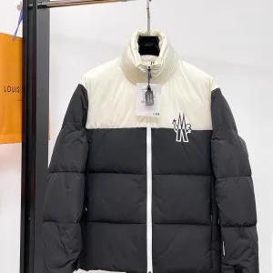 AAA Super Clone Monk Down Jacket White Goose Autumn Winter And Glossy Fabric