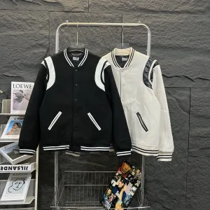 Designer Super Clone Saint Laurent Jacket Ash Street Style Spring Patch