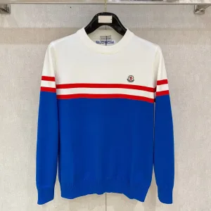 AAA High Quality Monk Sweater Ash Wool Blend Easy To Match Autumn Winter