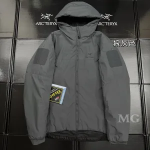 Luxury Archaeopteryx Outerwear Red Windstopper Cotton Down Understated Luxury Winter
