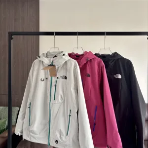 High Quality The North Face Outerwear Green Water-Repellent Fabric Relaxed Fit Autumn Early