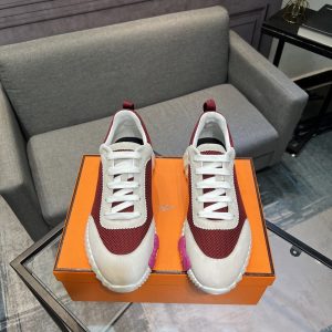 Aaa Luxury Hermès Sheepskin Sneakers For Autumn