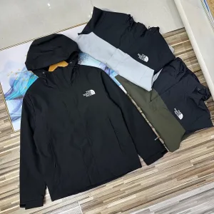 Luxury Designer The North Face Outerwear Red Windstopper Daily Commute Outdoor Windproof Spring Summer Autumn Embroidery Cuffs