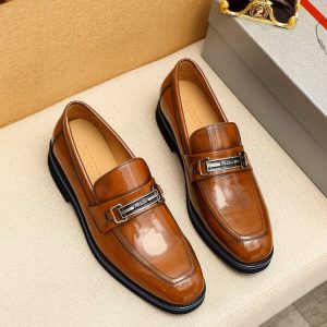 High Quality Prada Cowhide Leather Shoes