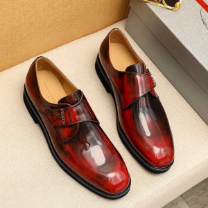 High Quality Prada Calfskin Leather Shoes