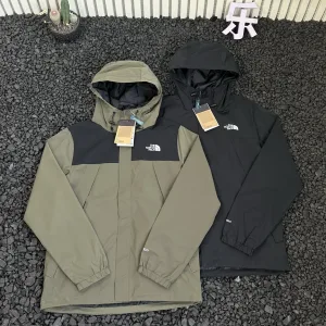 High Quality The North Face Outerwear Red Simple And Elegant Outdoor Waterproof Autumn Winter