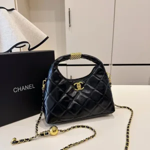 Reps AAA Chanel Handbags Red Cowhide Elegant Temperament
