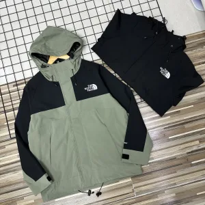 Luxury Designer The North Face Outerwear Red Windstopper High Cost Performance Spring Autumn Embroidery Patch