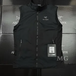 Reps Luxury Archaeopteryx Vest Black Cotton Thin Fleece Summer