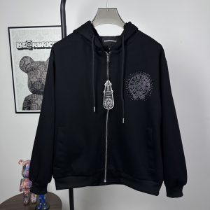 Luxury Aaa Chrome Hearts Silk Hoodies For Autumn