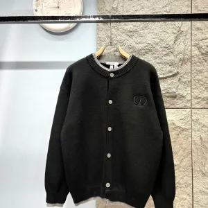 AAA Dior Sweater Red Polyester Nylon Acrylic Autumn Winter