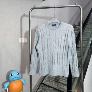 Luxury High Quality Prada Jacquard Sweater