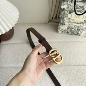 Super Clone Dior Dresses Gold Suede