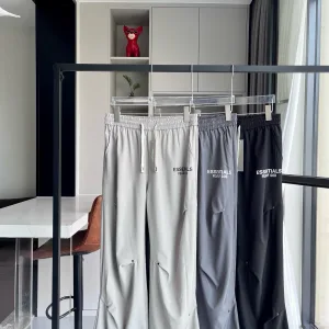 Reps Fear Of God Casual Trousers Red Easy To Match Summer
