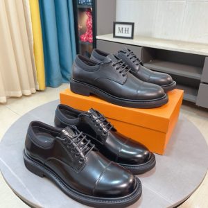 Designer Louis Vuitton Cowhide Leather Shoes