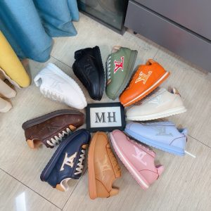High Quality Louis Vuitton Cowhide Sneakers For Fall