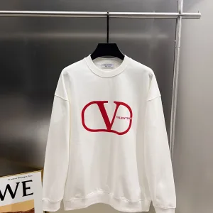 Designer 1:1 Valentino Long-Sleeved Sweatshirt For Fall