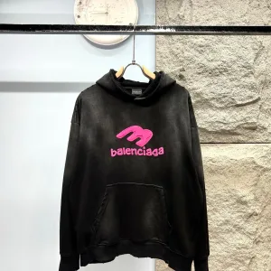 Luxury Super Clone Balenciaga Jacket Red Cotton Pure
