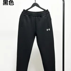 High Quality Designer Under Armour Sweatpants Blue Cotton Air Layer Autumn Fabric Slim Fit