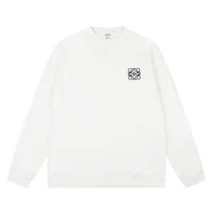 Reps Designer Loewe Long-Sleeved Red Ribbed Fabric Patch
