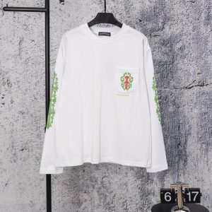 Aaa Chrome Hearts Cotton Long-Sleeved T-Shirt For Autumn
