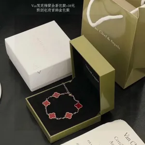 Designer Super Clone Van Cleef & Arpels Bracelet Red