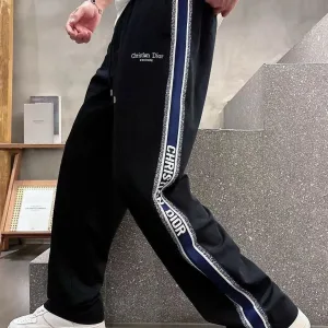 Designer Dior Sweatpants Black