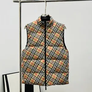 Reps High Quality Burberry Vest Down Rubber Raw