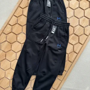 Super Clone Balenciaga Sweatpants Red Cotton Space Unrestricted Movement Embroidery