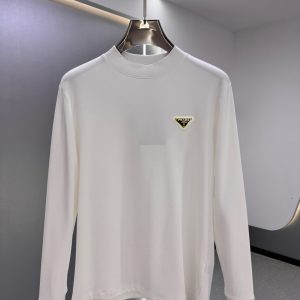 High Quality Prada Cotton Base Layer Shirt For Fall