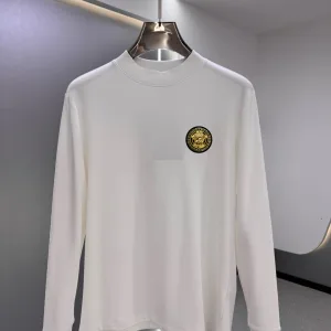 High Quality 1:1 Versace Cotton Base Layer Shirt For Fall