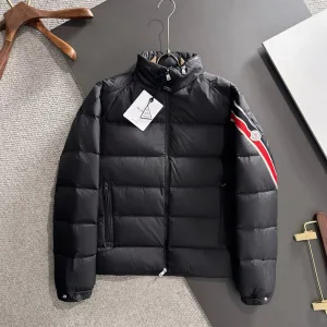 High Quality Monk Down Jacket Red Goose Duck Nylon Premium Quality Zippered Pocket