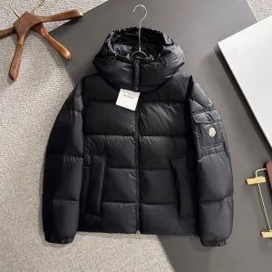 Reps Monk Down Jacket Red Goose Duck Nylon Premium Quality Zippered Pocket