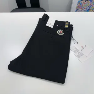 AAA Designer Moncler Trousers Red Silk Milk Golden Ratio