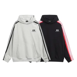 Reps Luxury Balenciaga Hoodie Ash Silk Embroidery