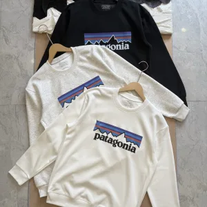 Reps AAA Patagonia Sweatshirt Ash Cotton Soft And Gentle Spring Autumn Winter