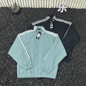AAA Adidas Coat Ash Spring Autumn Winter Color Blocking