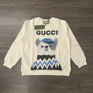 Reps Designer Gucci Hoodies Ash Cotton Pure Relaxed Fit Exquisite Tailoring Plastisol Printing