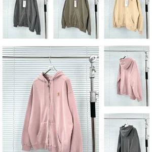 AAA Carhartt Jacket Red Cotton Streetwear