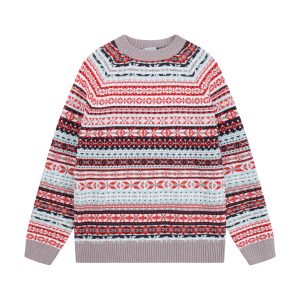 Luxury High Quality Dior Jacquard Sweater