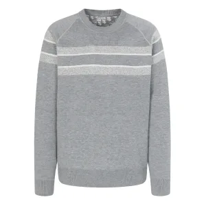 Super Clone Dior Sweater Ash Cashmere Jacquard Knitted Fabric Simple And Elegant Autumn Winter Pattern