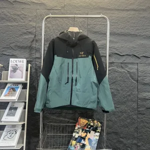 Designer Reps Archaeopteryx Outdoor Jacket Red Gore-Tex Rayon Spring Embroidery Zippered Pocket