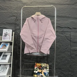 Super Clone Archaeopteryx Windbreaker Pink Gore-Tex Three-Proof Fabric