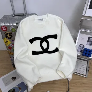 Luxury Chanel Outerwear Ash Wool Blend Cable Knit Exquisite Tailoring