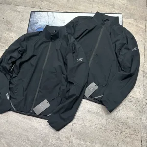 Designer Archaeopteryx Coat Red Softshell Fabric Fleece Outdoor Functionality Slim Fit