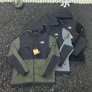 Reps AAA The North Face Coat Green Wool Lambswool Fleece Winter Patch