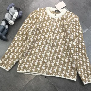 Designer Dior Coat Yellow