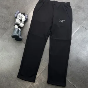 Designer Archaeopteryx Sweatpants Red Cotton Knitted Fabric Daily Commute Light Outdoor Urban Soft And Gentle Autumn Winter Side Pockets